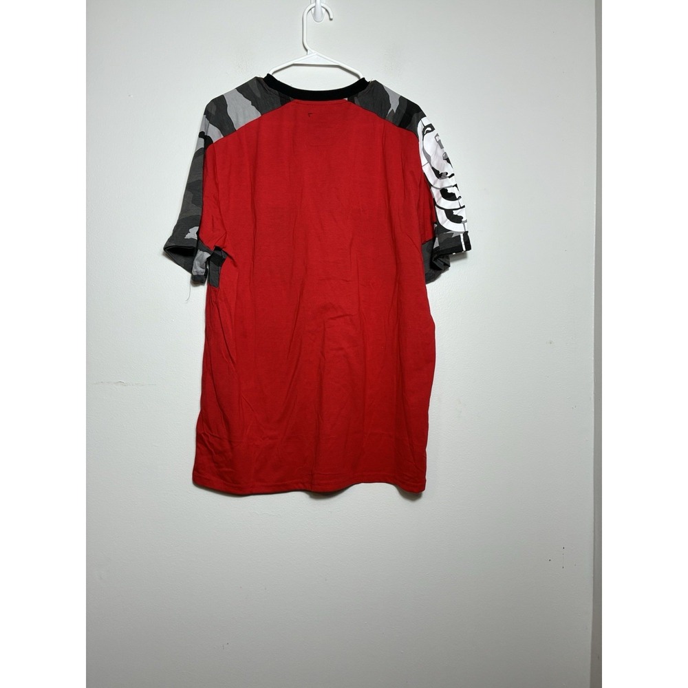 NEW!! Ecko Short Sleeve Tee Men's Large Red Streetwear Cotton - Picture 3 of 9
